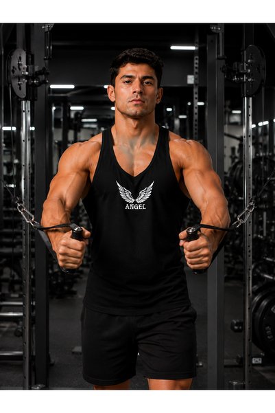 brz braazi Men's Lycra Single Jersey Printed Rambo Undershirt Cotton Flexible Casual Undershirt