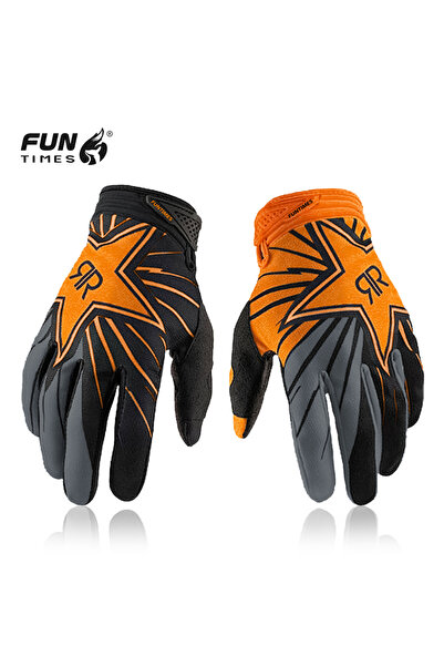 Choice11 L Orange FUNTIMES 2025 Spring and Summer Outdoor Cycling Full Finger...