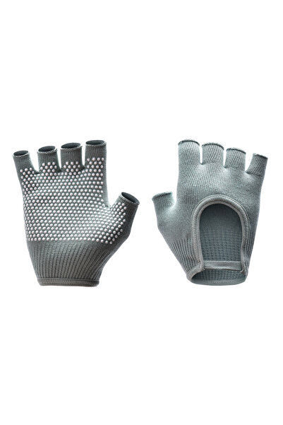 Choice13 1Pair Peacock Green 1Pair Half Finger Yoga Antislip Gloves Women Pil...