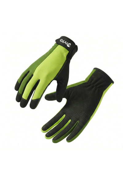 Choice9 XL Green Summer Men's Women's Diving Gloves Ice Silk Cool Elastic Bre...
