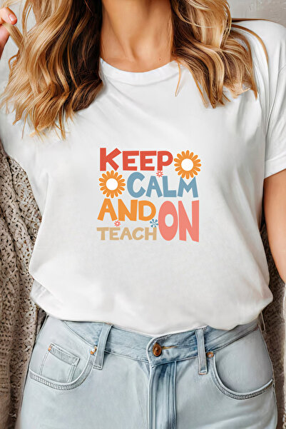 Sarah's Boutique Women's T-shirt – 100% cotton – Teach Calm