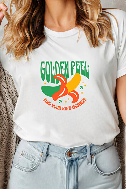 Sarah's Boutique Women's T-shirt – 100% cotton – Golden Peel