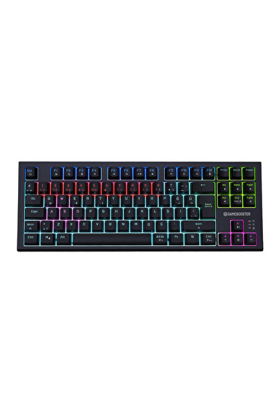 GAMEBOOSTER Lumin RGB Blue Switch GB-G26BB Kablolu Siyah Mekanik Gaming Klavye