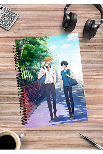 mertfigur Sasaki to Miyano BL Yaoi Anime Caiet cu spirală A5 (50 de foi)