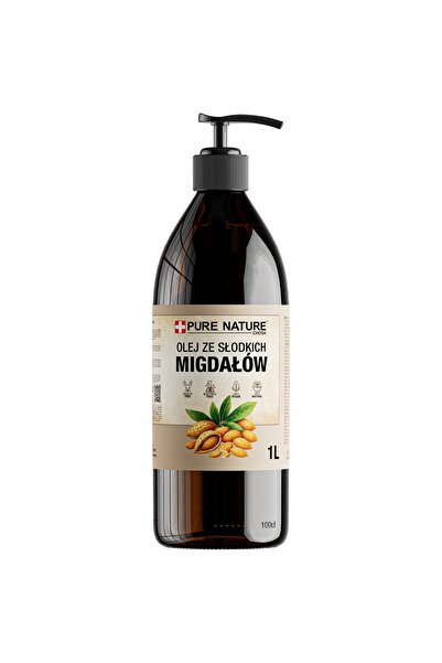 CHOSA Ulei de Migdale Dulci, Pure , 1l, cu Dozator, pentru Păr, Corp, Masaj, ...