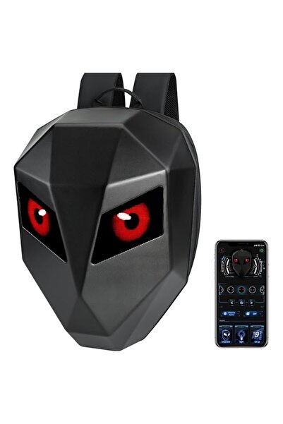 OEMN Rucsac cu Ecran LED Programabil | Display Animații | USB Reîncărcabil | ...