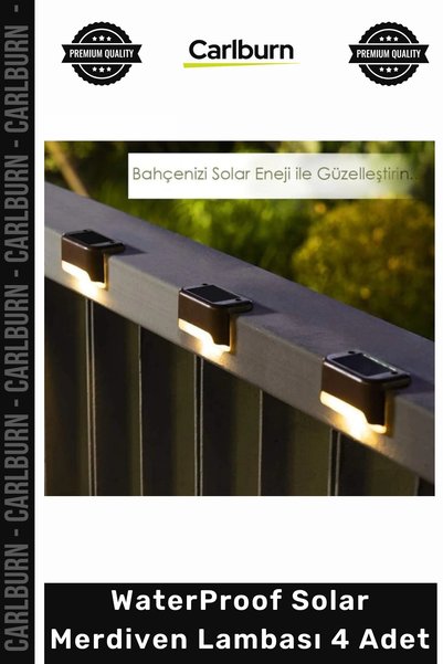 Carlburn #Solar Güneş Enerjili Bahçe Aydınlatma Dış Mekan Lamba WaterProof So...