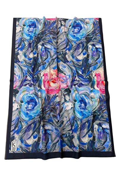 istanbul prensesleri French Silk Shawl Tie-Dye Pattern, High Quality, Supple ...