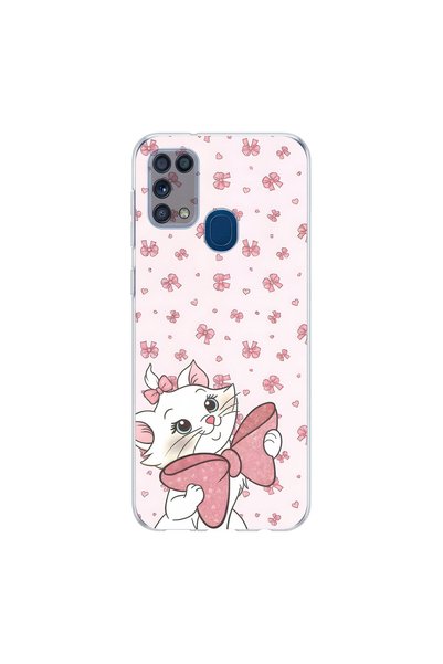 PPKin Samsung Galaxy M31 Compatible Minies 5 Design Transparent Case