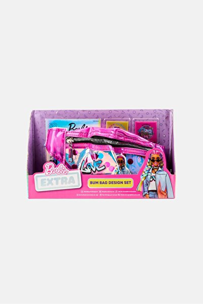Barbie Kids Girl Fanny Bag Set, Pink