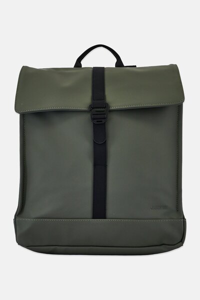 JASON WU Men Brand Logo Backpack, Olive