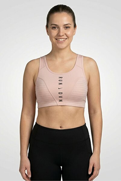 Nike Women Brand Logo Padded Sports Bra, Pink