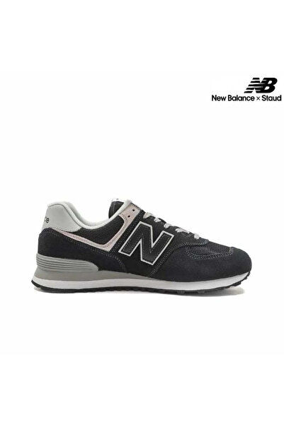 New Balance x Staud حذاء رياضي 574 منخفض الارتفاع متعدد الألوان باللون الأسود