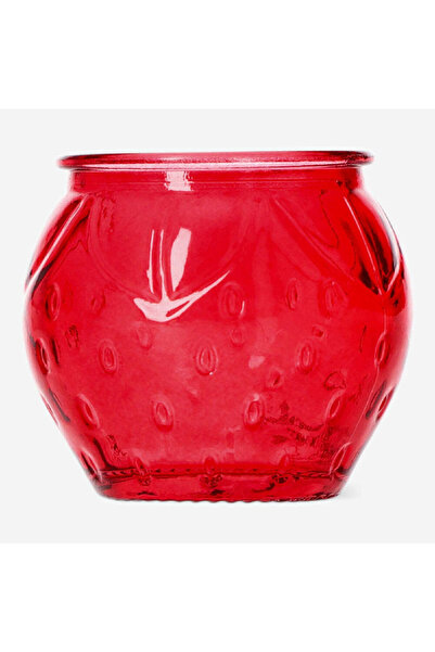 Flying Tiger Copenhagen Kırmızı Cam Tealight Mumluk