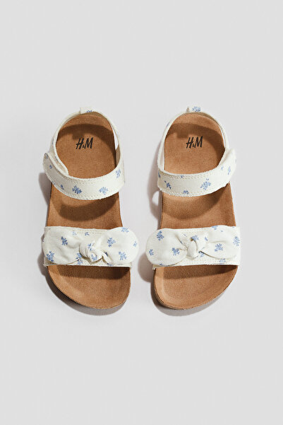 H&M Bilekte Şeritli Sandalet