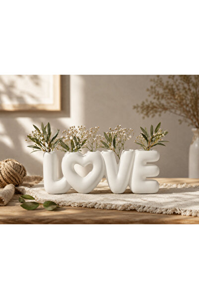 farist Decorative Love Design Vase – 3D Printing Production – 20X8X3 cm