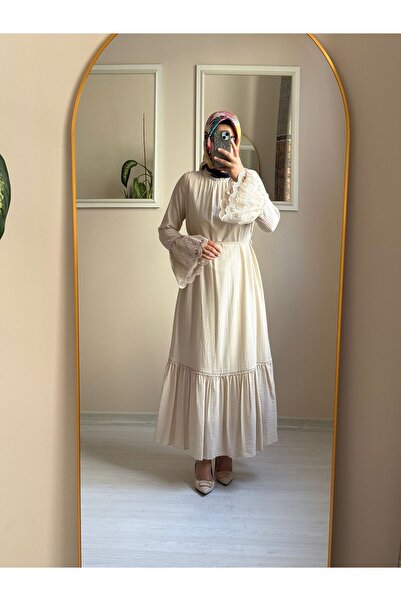 hazelmoda DANTELLİ ELBİSE