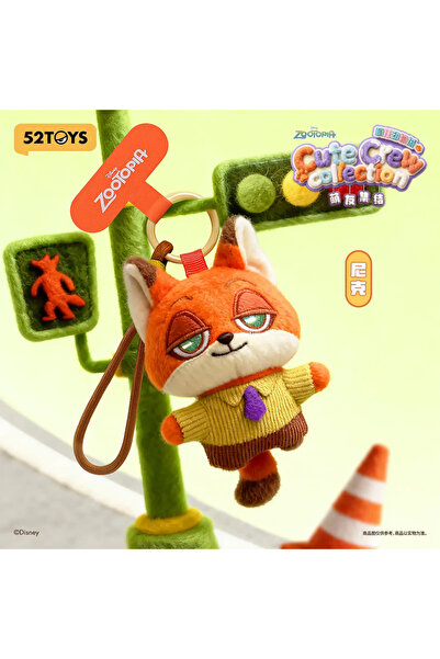 52 Toys Zootopia Cute Crew Collection Plush Phone Strap, 1 random piece, Disn...