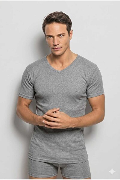 Funny Life Jiber Men's V-Neck Cotton Undershirt - Jiber V-Neck Undershirt, Hi...