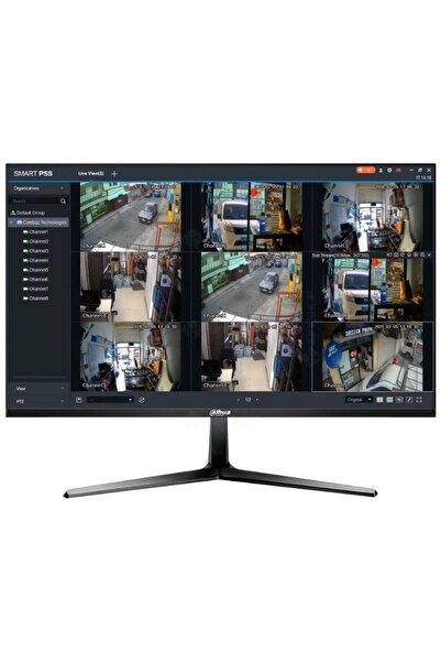 DAHUA DHI-LM27-B200 27" VA LED Surveillance Monitor, Full HD, VGA, HDMI, Black