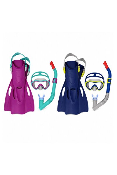 Flippy Set Snorkeling 7-14 Ani, Flippy, Masca, Tub si Labe de Inot, Echipamen...