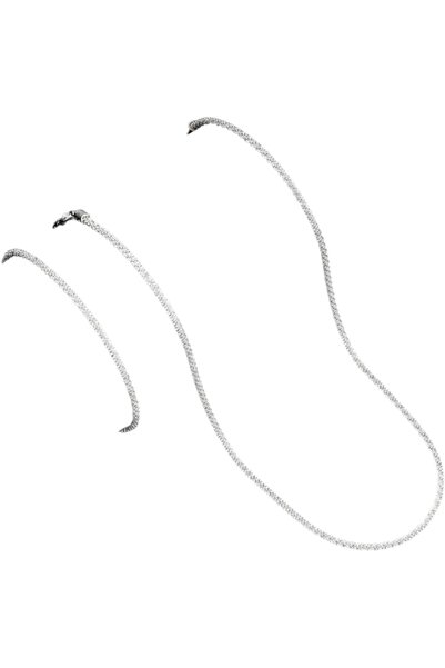 OEM Set bratara si colier, argintiu, elegant, cadou dama