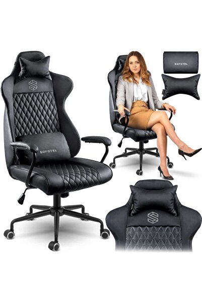 SOFOTEL Scaun de birou Verona - negru - 2581