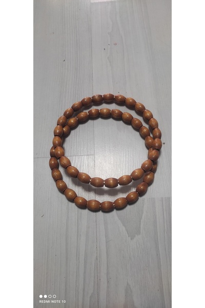Kevser nur tuhafiye Beaded Bag Handle Coffee Color