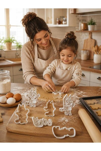 Kidyco.Store Bluey Cookie Mold Set