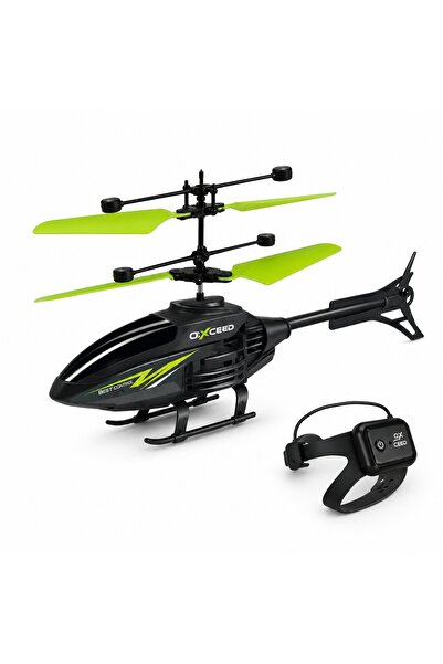 Avaleea Elicopter Cu Inductie Pentru Copii Cu Comanda Tip Ceas, Elicopter Zbu...