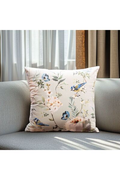 Beauty Home ΜΑΞΙΛΑΡΟΘΗΚΗ ΒΕΛΟΥΔΟ PEONY AND BIRD