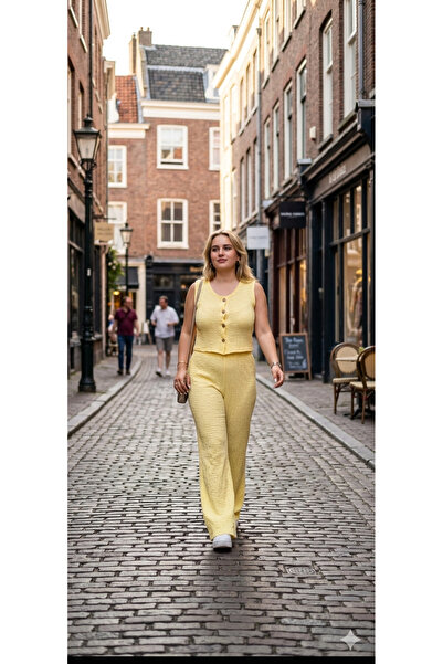 FIRFIR MODA Gofre Kısa Yelek