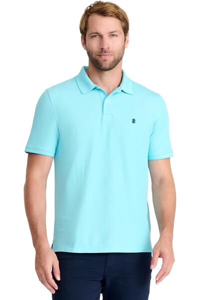 Izod قميص بولو رجالي بأكمام قصيرة من مينز أدفانتج بيرفورمانس