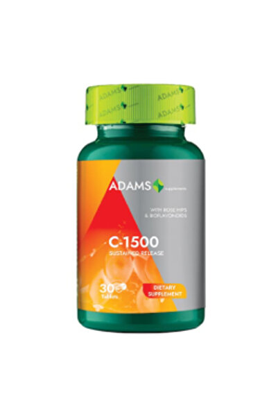 Adams Vitamina C-1500, 30 tablete,