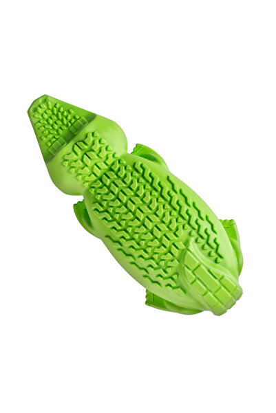 Fancy Jucărie pentru câini, crocodil, din PVC rezistent, 16 cm, pentru joacă ...