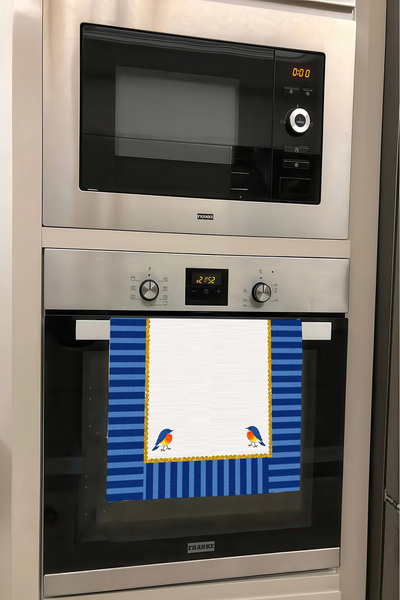 aymira home Decorative Kitchen Cotton Oven Towel with Special Pattern 35X50 c...