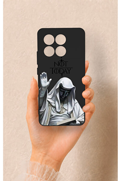 Vip Case Poco X6 Pro Uyumlu Not Today Desenli Silikon Kılıf
