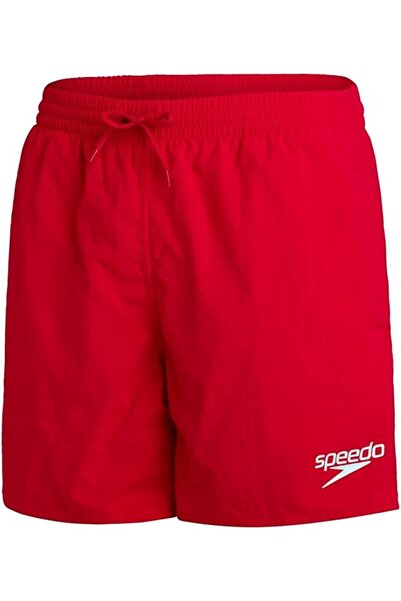 SPEEDO شورت سباحة أساسي للرجال، تصميم مريح، طراز كلاسيكي، خصر برباط، 40.6 سم