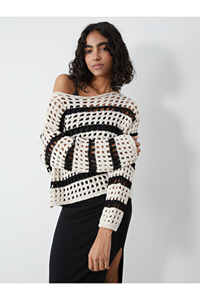 LC Waikiki Sparkling Choices from Shining Store Women's Knitwear Sweater with...