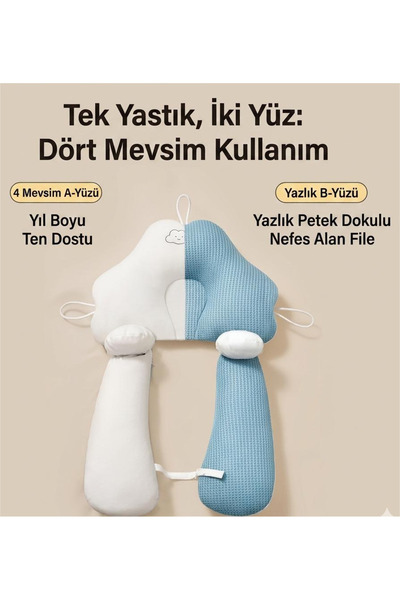 Arpag Global Baby Safe Sleeping Pillow, Head and Body Shaping Pillow