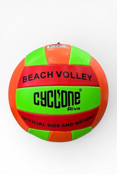 ED KIRTASİYE Cyclone Riva Beach Volley Stitched Volleyball Ball No:5