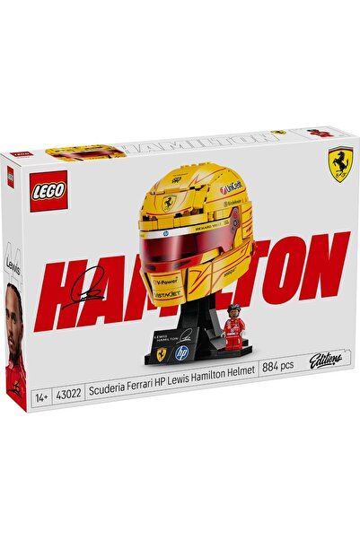 LEGO ® Editions - Casca lui Lewis Hamilton Scuderia Ferrari HP (43022)