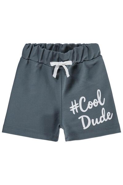 Civil Boys Tough Kid kapri pantalone sa printom za uzrast 2-5 godina - sive