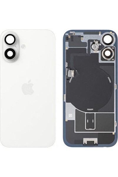 Apple Κάλυμμα Μπαταρίας Πίσω Γυαλί iPhone 17 Λευκό Ανακυκλωμένο Βαθμού Α