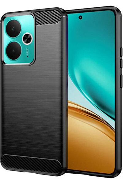 Techsuit Πίσω Κάλυμμα Σιλικόνης Μαύρο (Realme 14T) Κωδικός: KF2348165