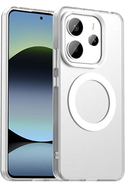 Techsuit Πίσω Κάλυμμα Σιλικόνης Λευκό (Redmi Note 14 5G)