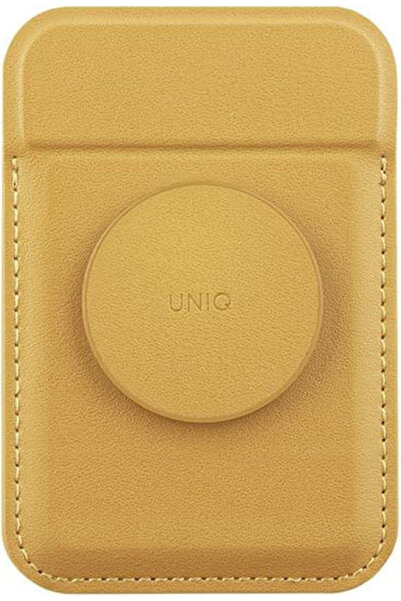 uniq Θήκη καρτών MagSafe Flixa σε κίτρινο χρώμα