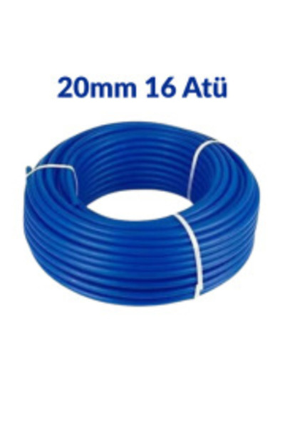 Al Git 20MM 16 ATÜ PE100 İÇME SUYU VE SULAMA MAVİ KANGAL BORU, BASINCA DAYANI...