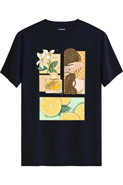 Colermi Lemon Flower Aesthetic T-Shirt