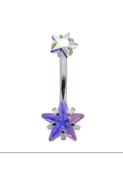 AMALFİ Αξεσουάρ για σκουλαρίκια piercing, Σκουλαρίκι αφάλου από ατσάλι
